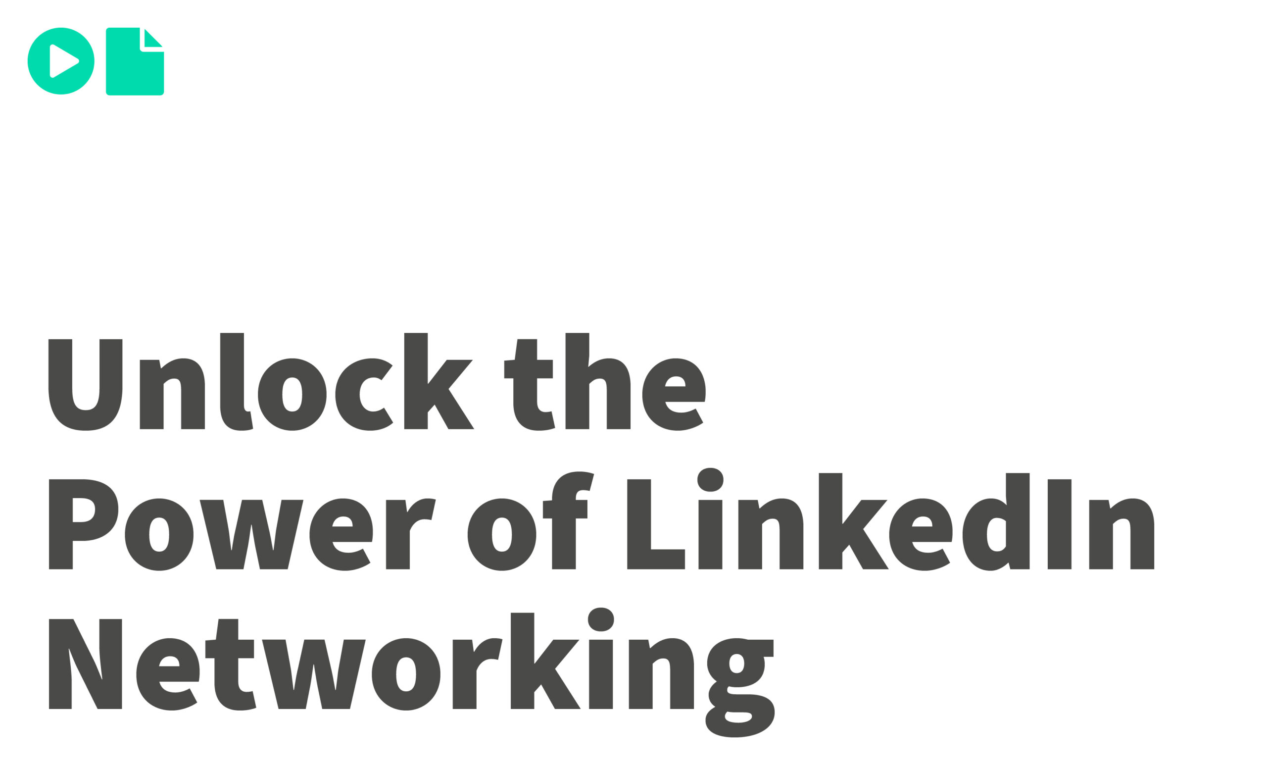 Read more about the article Session 41: Unlock the Power of LinkedIn Networking